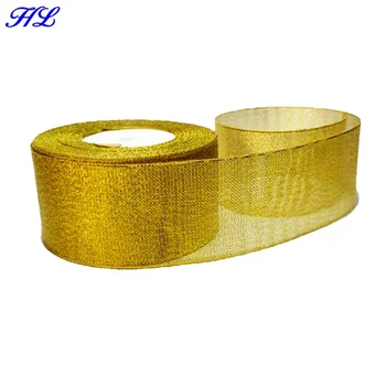 HL 1 roll (25yards) 50mm gold ribbon gift packing belt wedding party Christmas embellishment DIY weaving sewing accessories A205
HL 1 roll (25yards) 50mm gold ribbon gift packing belt wedding party Christmas embellishment DIY weaving sewing accessories A205