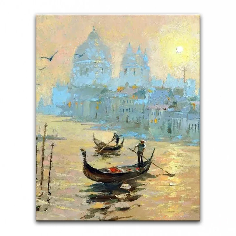 

DONGMEI OILPAINTING Hand Painted oil painting Home Decoration painting Knife Painting landscape pictures DM17050410