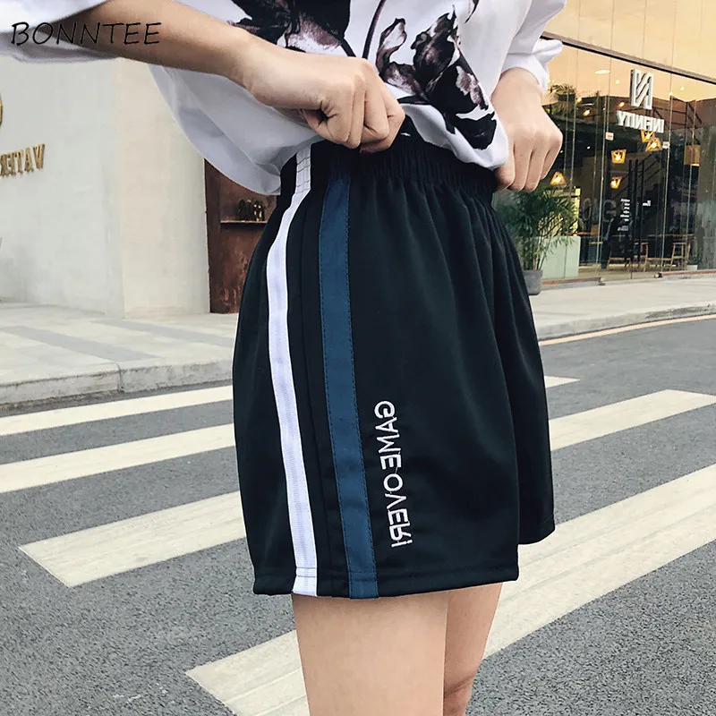 Shorts Women 2019 Summer Leisure Soft Elastic Waist Outwear Womens Loose Ulzzang Female Sport Letter Embroidery Breathable Short
Shorts Women 2019 Summer Leisure Soft Elastic Waist Outwear Womens Loose Ulzzang Female Sport Letter Embroidery Breathable Short