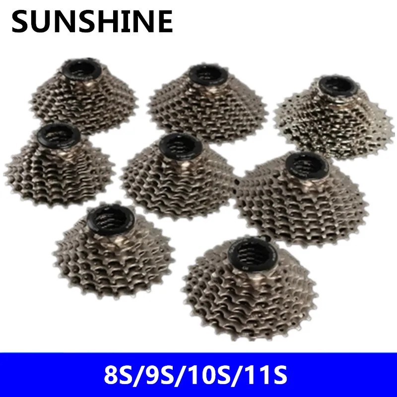 High quality and durable brand new original brand SUNSHINE mountain/road bike 8S/9S/10S/11S card flywheel compatible SHIMA0,ect.
High quality and durable brand new original brand SUNSHINE mountain/road bike 8S/9S/10S/11S card flywheel compatible SHIMA0,ect.