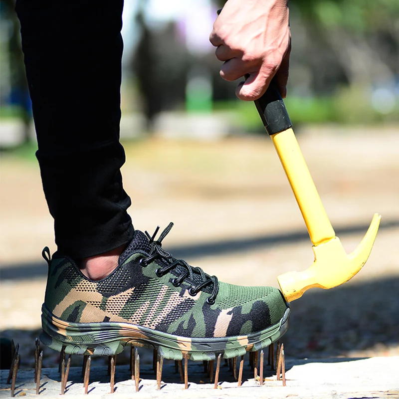 COOLVFATBO Men Safety Shoes Steel Toe Work Shoes For Men Women Anti-smashing Construction Sneaker With Reflective Work Boots
COOLVFATBO Men Safety Shoes Steel Toe Work Shoes For Men Women Anti-smashing Construction Sneaker With Reflective Work Boots