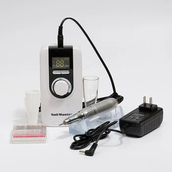 35000RMP Portable Nail Drill Manicure Set File Nail Pen Machine Set Kit With EU Plug Battery Portable Nail Grinding Machine
35000RMP Portable Nail Drill Manicure Set File Nail Pen Machine Set Kit With EU Plug Battery Portable Nail Grinding Machine