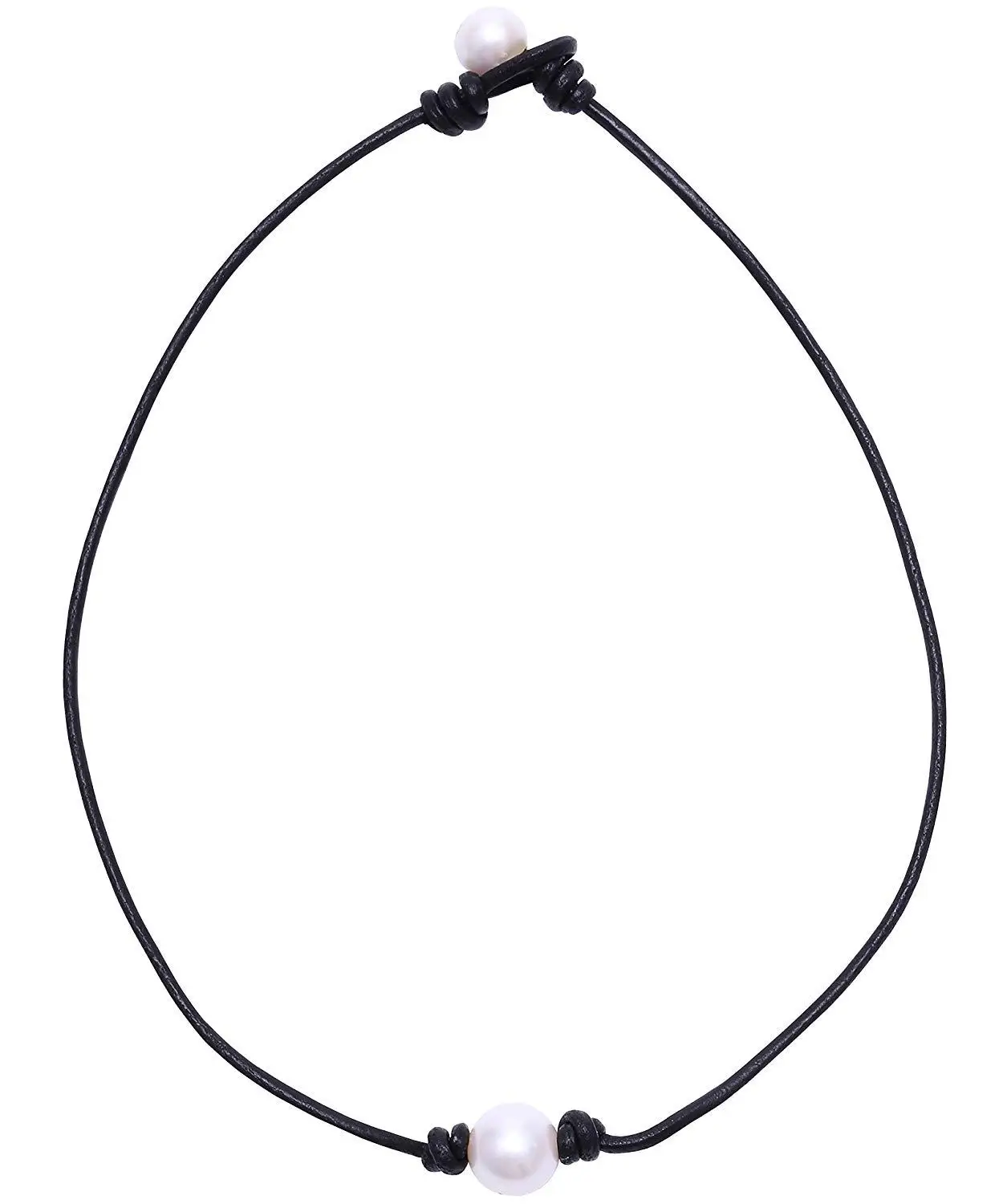 Bright Moon Single Cultured Freshwater Pearl Choker Necklace for Women Genuine Leather Jewelry Handmade
Bright Moon Single Cultured Freshwater Pearl Choker Necklace for Women Genuine Leather Jewelry Handmade