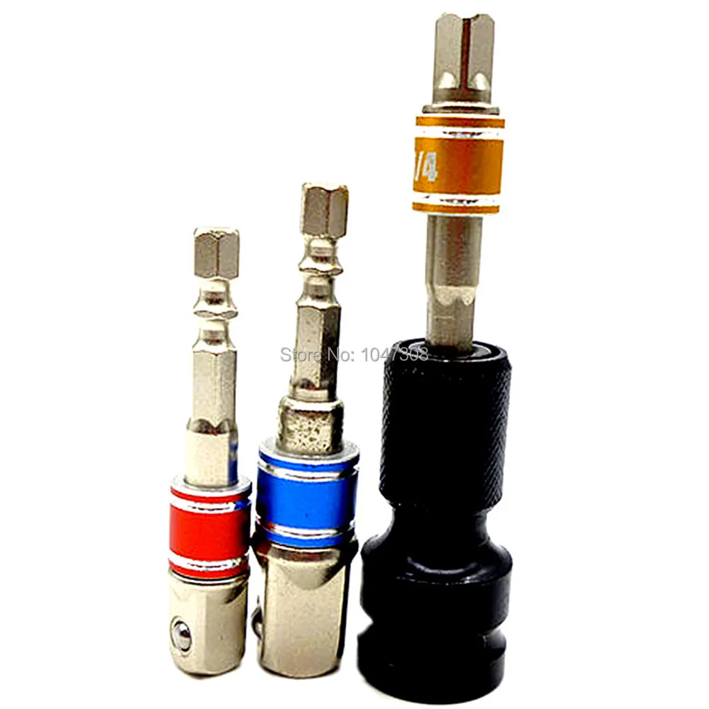 Impact Wrench 1/2" to 1/4" Hex Quick Release Converter with 3pcs Socket Bit Adapter Hex Shank to 1/4" 3/8" 1/2" Impact Drill Bit
Impact Wrench 1/2" to 1/4" Hex Quick Release Converter with 3pcs Socket Bit Adapter Hex Shank to 1/4" 3/8" 1/2" Impact Drill Bit