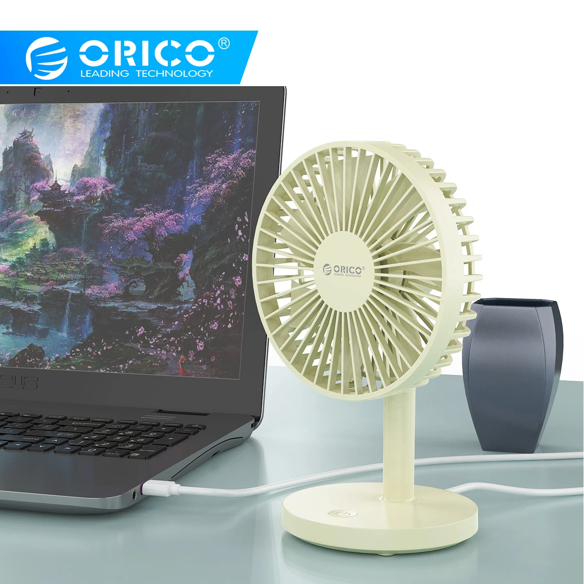 ORICO Desktop Mini USB Fan USB 3 Level Air Cooling mini Fan for Home/Office Student Dormitory USB Gadget
ORICO Desktop Mini USB Fan USB 3 Level Air Cooling mini Fan for Home/Office Student Dormitory USB Gadget