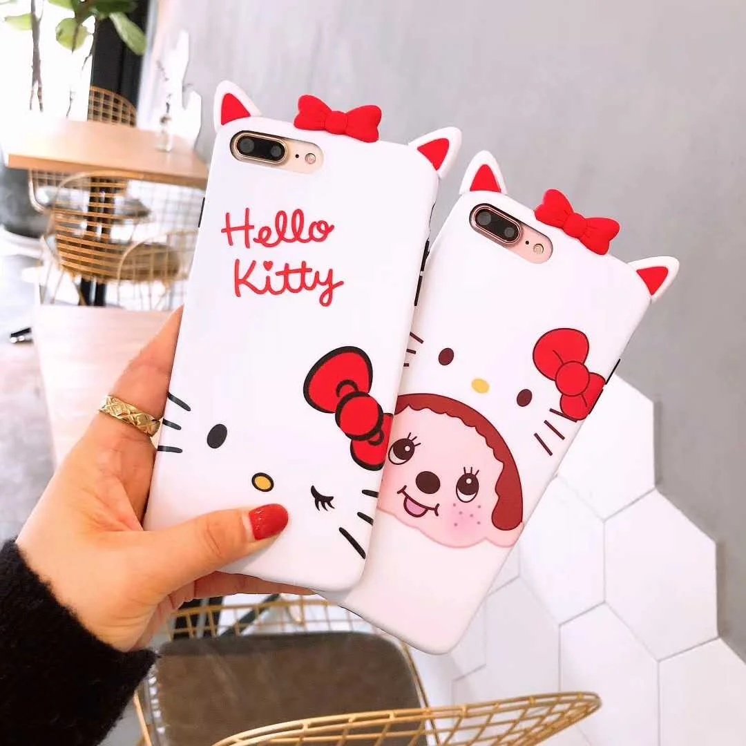 Cartoon Deluxe Kitty Phone Case for iPhone XR XS Max Shockproof Silicone Soft Tpu Case for iPhone 7 8 6 6s Plus Back Cover
Cartoon Deluxe Kitty Phone Case for iPhone XR XS Max Shockproof Silicone Soft Tpu Case for iPhone 7 8 6 6s Plus Back Cover