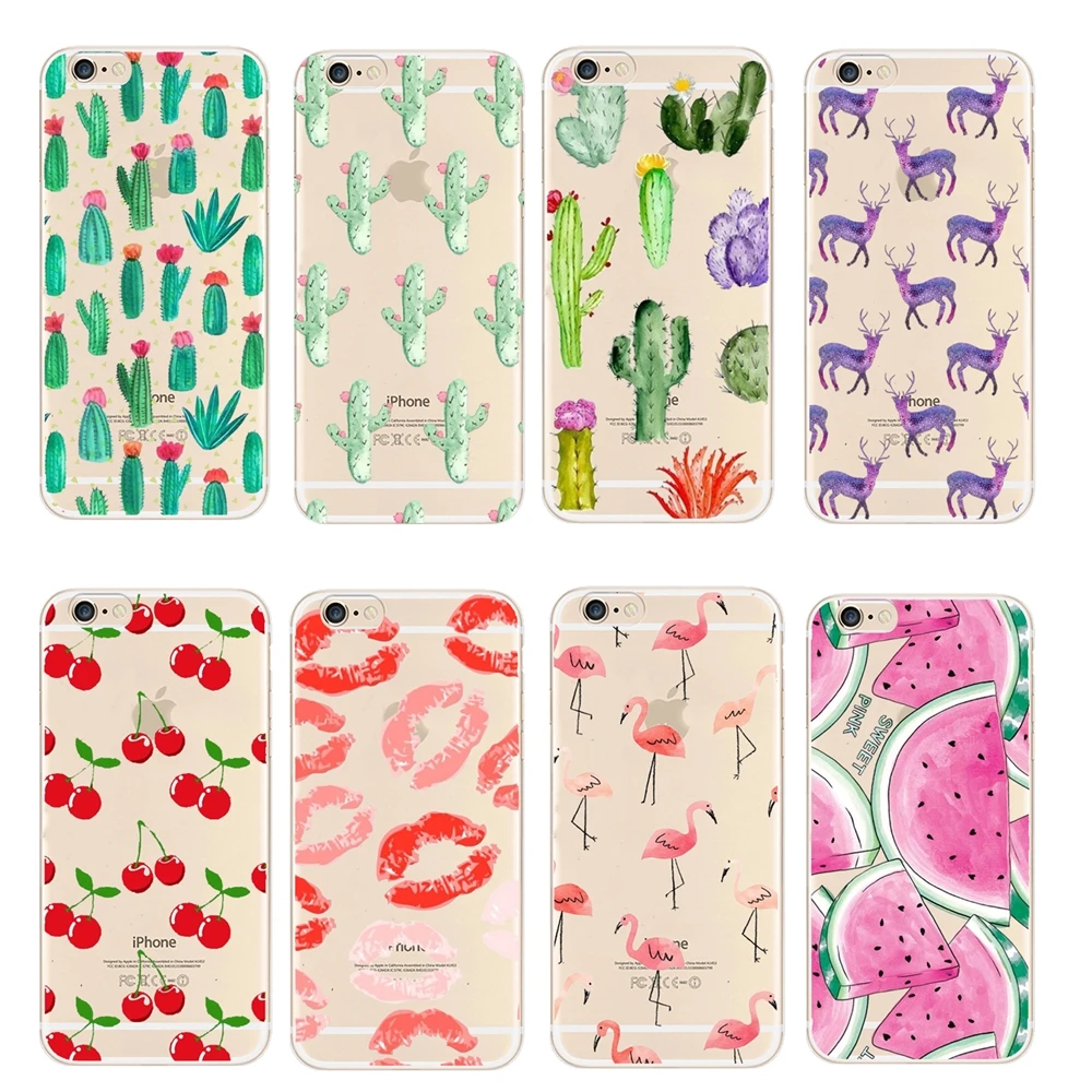 Fruit Watermelon Cherry Deer Cactus Sexy lips Case Cover for iPhone X 4 4S SE 5 5S 5C 6 6S 7 8 Plus PC Transparent Clear Shell
Fruit Watermelon Cherry Deer Cactus Sexy lips Case Cover for iPhone X 4 4S SE 5 5S 5C 6 6S 7 8 Plus PC Transparent Clear Shell