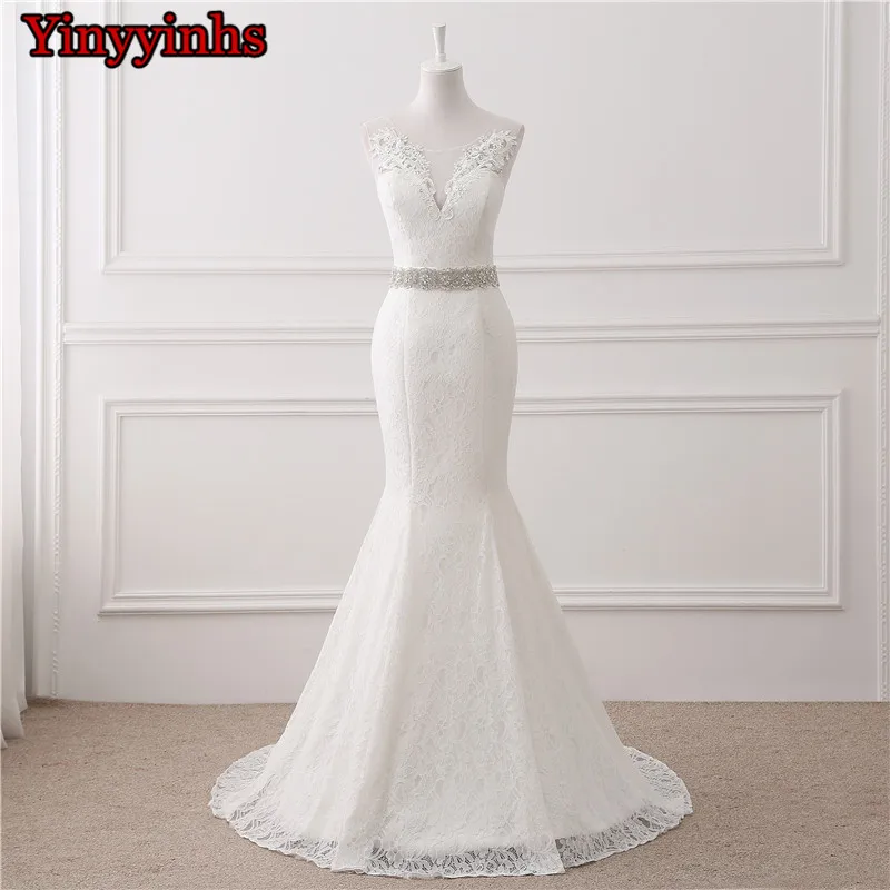 In Stock Wedding Dresses 2019 Vestidos de novia Sheer Sweep Train Lace Applique Cheap Wedding Bridal Gowns Customer Made Size
In Stock Wedding Dresses 2019 Vestidos de novia Sheer Sweep Train Lace Applique Cheap Wedding Bridal Gowns Customer Made Size