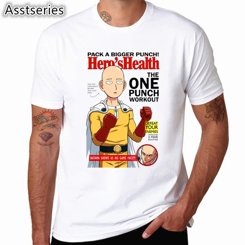ANIME One Punch Man Printed Men T shirt Fashion Cool Confortable Men's Tshirt Casual T-shirt For Men HCP4549 
ANIME One Punch Man Printed Men T shirt Fashion Cool Confortable Men's Tshirt Casual T-shirt For Men HCP4549
