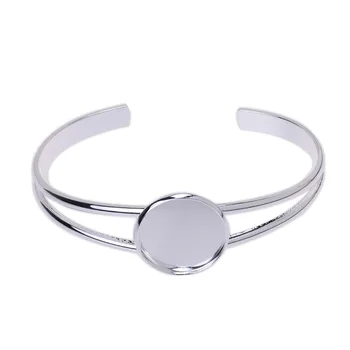 5pcs cuff bracelet blank,20mm bezel,silver plated,Adjustable,Bracelet Blanks-10112401
5pcs cuff bracelet blank,20mm bezel,silver plated,Adjustable,Bracelet Blanks-10112401