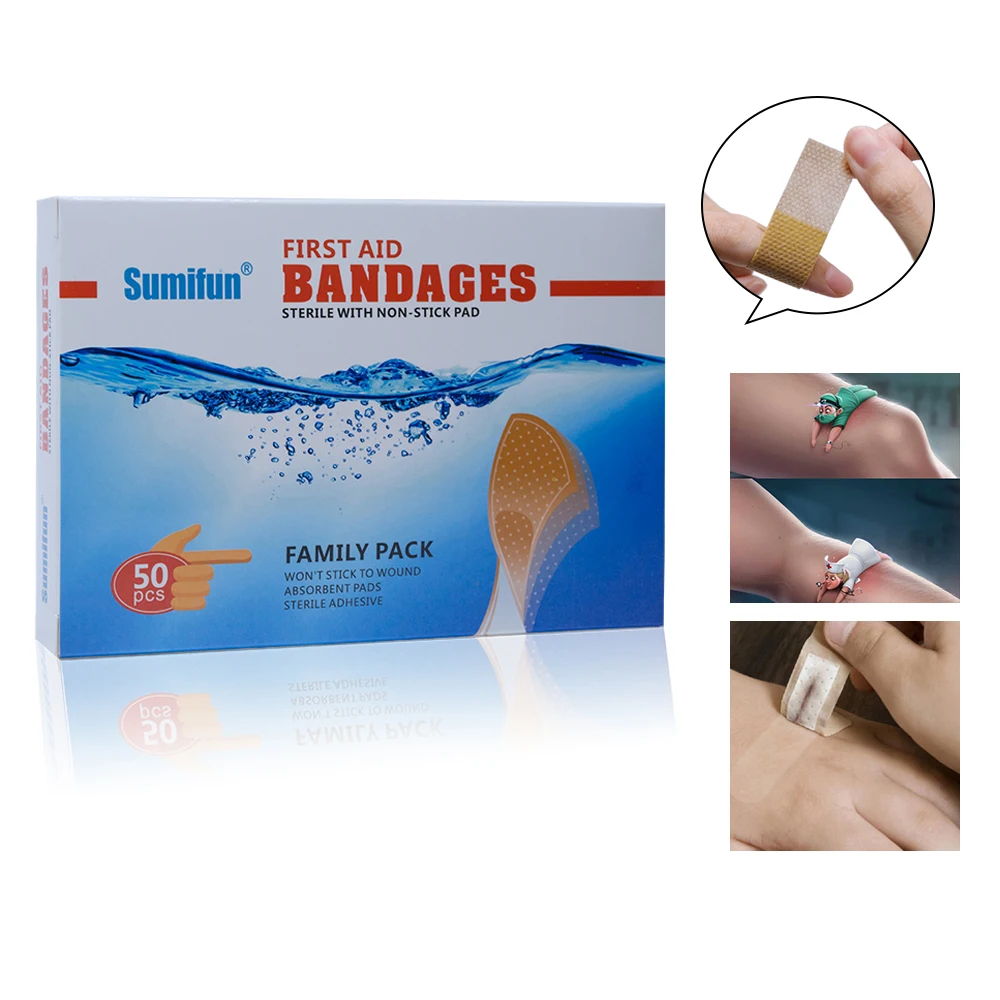 50pcs/box Band-Aid Brand Flexible Fabric Adhesive Bandages For Minor Wound Care Waterproof Breathable Bandage Adhesive
50pcs/box Band-Aid Brand Flexible Fabric Adhesive Bandages For Minor Wound Care Waterproof Breathable Bandage Adhesive