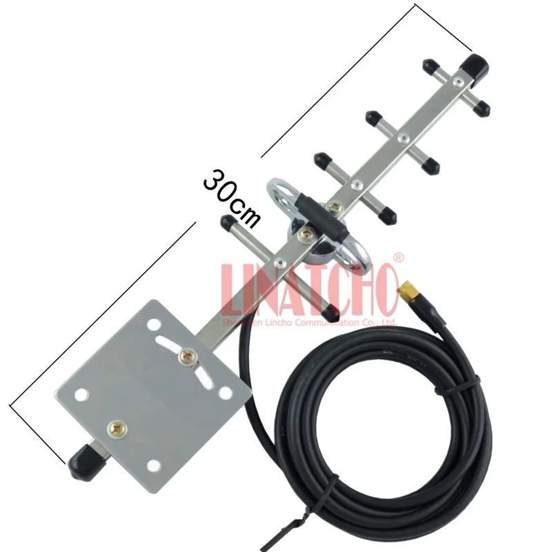 Free shipping 2.4G Directional Yagi Antenna, CCTV WLAN Wifi antenna, Stainless Steel antenna5 elements with 3 meter RG5GU Cable
Free shipping 2.4G Directional Yagi Antenna, CCTV WLAN Wifi antenna, Stainless Steel antenna5 elements with 3 meter RG5GU Cable