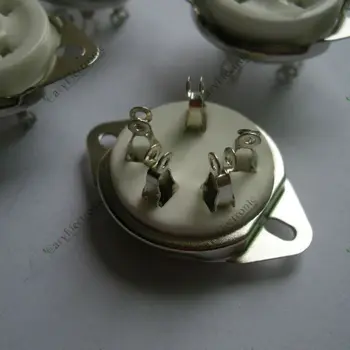 Wholesale and retail 4pcs 5pin New Ceramic Tube Sockets for 807 Valve 5-21 US style base audio amps free shipping
Wholesale and retail 4pcs 5pin New Ceramic Tube Sockets for 807 Valve 5-21 US style base audio amps free shipping