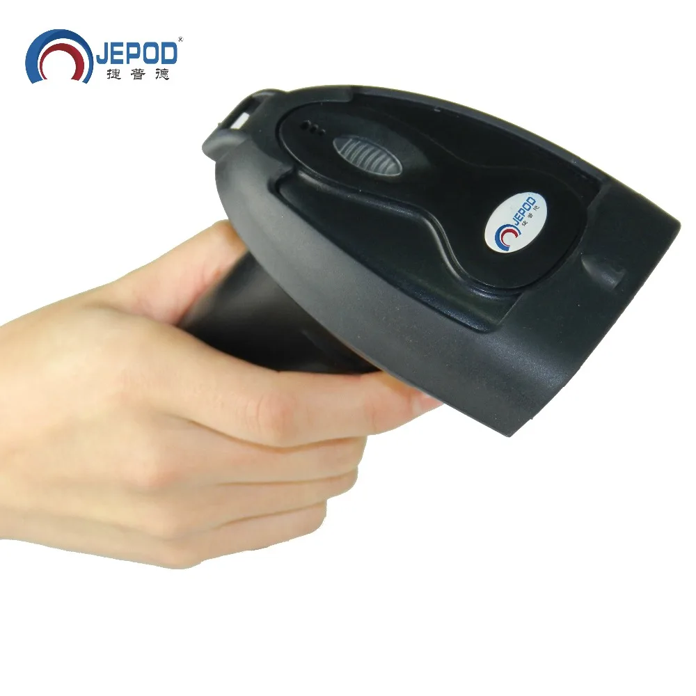 

JP-B1 Low Price OEM Laser Barcode Scanner Cheap Portable USB Wired 1D Cable Reader Bar Code POS System Supermarket