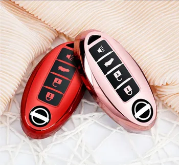Soft TPU Fob Cover Key Cases For Nissan Versa Maxima Altima Rogue Armada Sentra Murano Infiniti FX35 QX60 Smart Car Key
Soft TPU Fob Cover Key Cases For Nissan Versa Maxima Altima Rogue Armada Sentra Murano Infiniti FX35 QX60 Smart Car Key