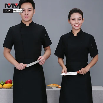High Quality Restaurant Kitchen Uniform Cook Short Sleeve White Chef Jacket 2019 New Cook Jackets Women and Man Work Wear
High Quality Restaurant Kitchen Uniform Cook Short Sleeve White Chef Jacket 2019 New Cook Jackets Women and Man Work Wear