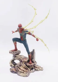New 28CM Marvel Avengers Infinity War Iron Spider Spiderman Action Figure Paws Move PVC Spider Man Figure Model child Toys Gift
New 28CM Marvel Avengers Infinity War Iron Spider Spiderman Action Figure Paws Move PVC Spider Man Figure Model child Toys Gift
