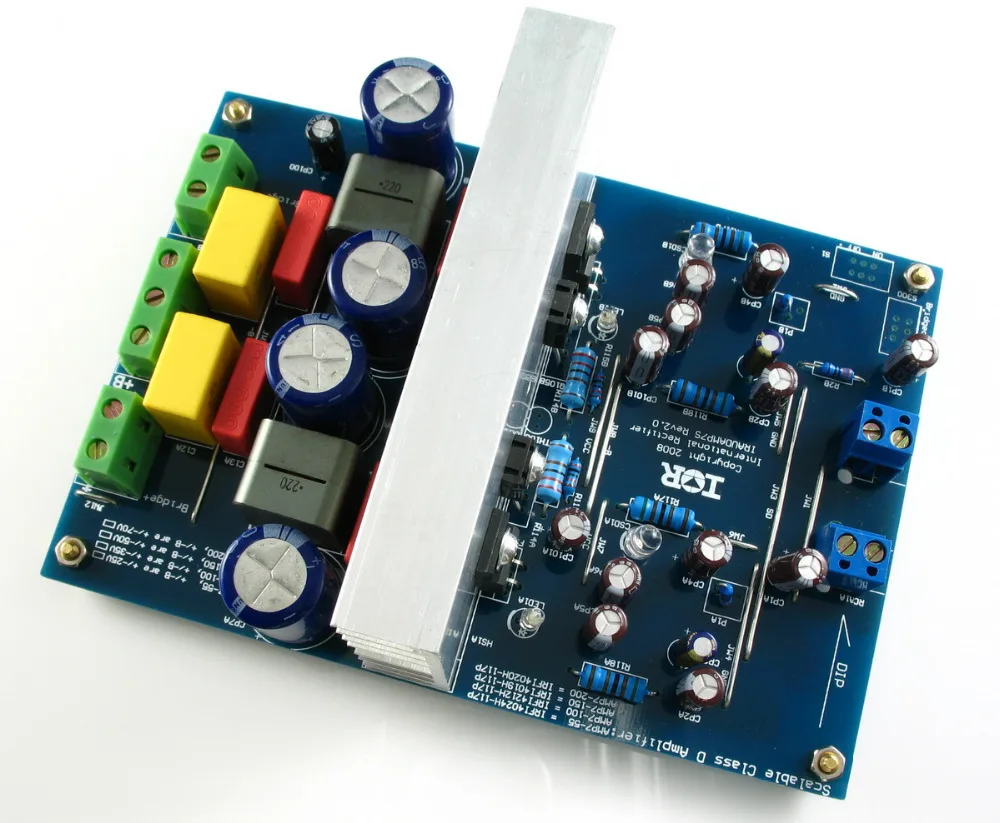 L20DX2 IRS2092D 250W*2 8R Stereo IRAUDAMP7S Power Amplifier Completed board by LJM
L20DX2 IRS2092D 250W*2 8R Stereo IRAUDAMP7S Power Amplifier Completed board by LJM