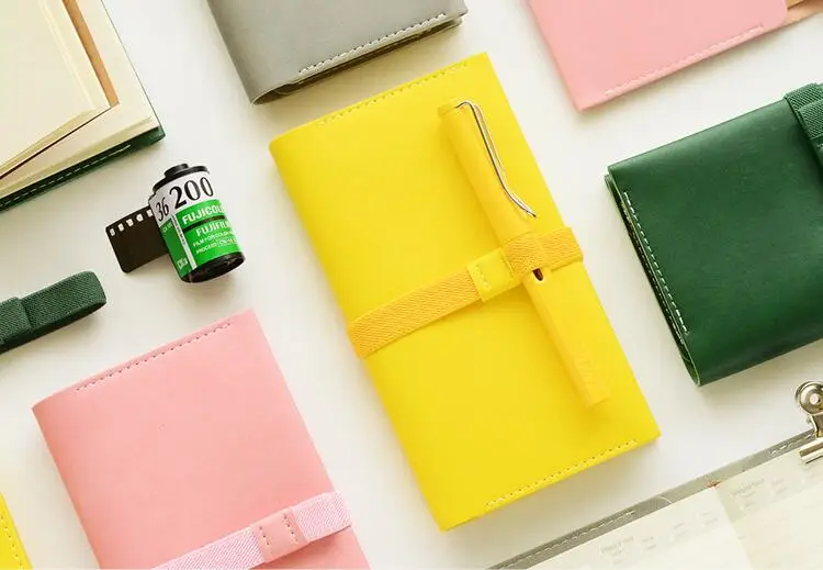 DIY Traveler's Notebook Creative Pocket Size Diary Notebook Spiral Accounts Recording Diay Failofax Birthday Gift
DIY Traveler's Notebook Creative Pocket Size Diary Notebook Spiral Accounts Recording Diay Failofax Birthday Gift