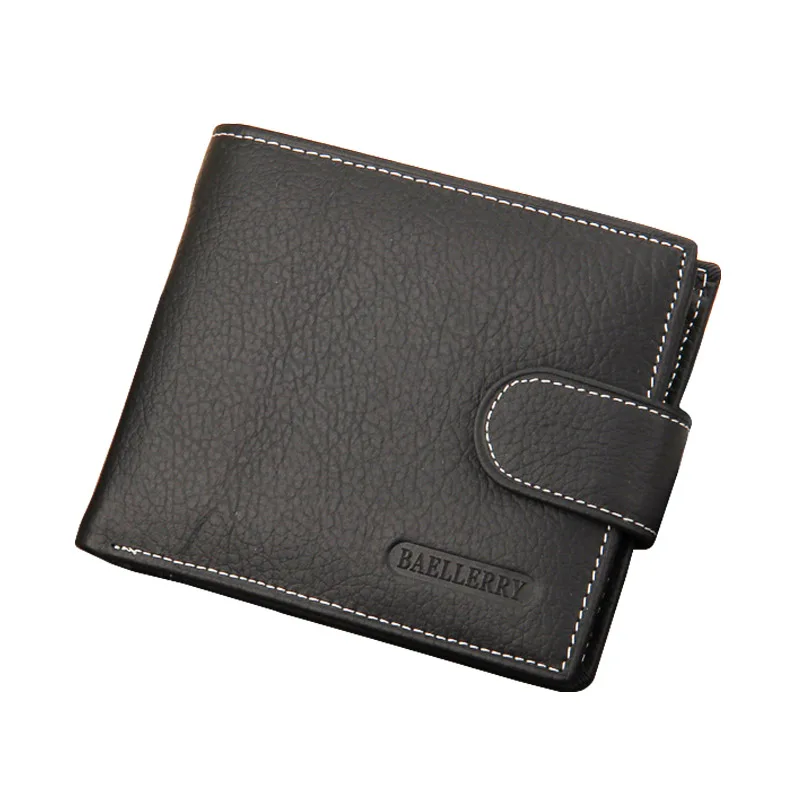 Baellery Men Wallet Genuine Leather Brand Purse for Men Black Simple Style Coin Purses Hasp Wallets Small Walet Bifold Wallet
Baellery Men Wallet Genuine Leather Brand Purse for Men Black Simple Style Coin Purses Hasp Wallets Small Walet Bifold Wallet