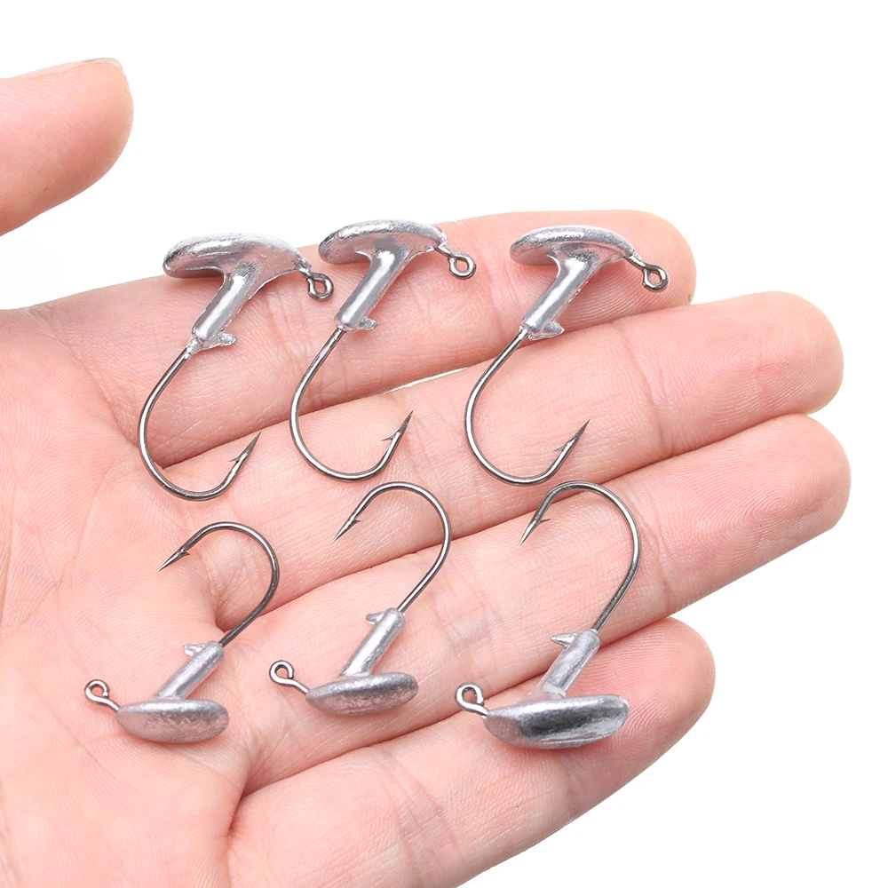 5PC Soft Carbon Steel Lead Fishing Lure Hooks Blood Slot Lead Jig Head Tumbler Fish Tools Accessories 3.5/5/7/10/14g
5PC Soft Carbon Steel Lead Fishing Lure Hooks Blood Slot Lead Jig Head Tumbler Fish Tools Accessories 3.5/5/7/10/14g