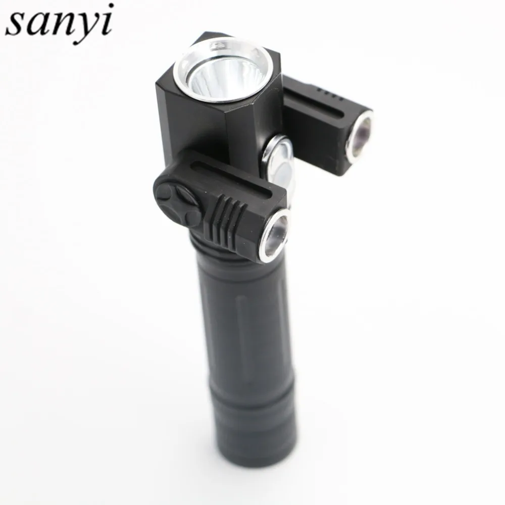 18650 Battery Flashlight Lantern 2000lm Tactical Torch 4 Mode Led Flashlight with 2pc Rotation Light for Camping Built in Magnet
18650 Battery Flashlight Lantern 2000lm Tactical Torch 4 Mode Led Flashlight with 2pc Rotation Light for Camping Built in Magnet