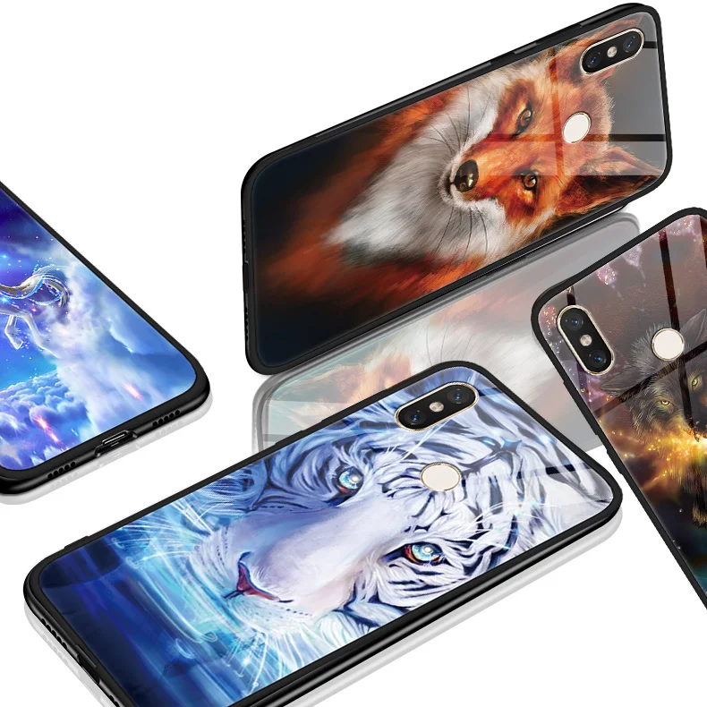 Case For TPU Xiaomi Mi A2 6X Max3 Mix 2 Mix 2S 5 5S 6 8 Explorer 8 Lite SE Tempered glass Tiger lion Cover For Xiaomi Mi 8 Case
Case For TPU Xiaomi Mi A2 6X Max3 Mix 2 Mix 2S 5 5S 6 8 Explorer 8 Lite SE Tempered glass Tiger lion Cover For Xiaomi Mi 8 Case