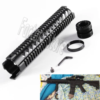 Hunting AR-15 M4 Handguard Rifles 12"Free Float Quad Picatinny Weaver Rail Mounting System Key-mod On Standard Carbine Length
Hunting AR-15 M4 Handguard Rifles 12"Free Float Quad Picatinny Weaver Rail Mounting System Key-mod On Standard Carbine Length