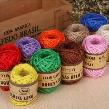Jute Twine Natural Rustic DIY Tags Wrap Wedding Decoration Crafts Twisted Rope String Cord Events Party Supplies 10M
Jute Twine Natural Rustic DIY Tags Wrap Wedding Decoration Crafts Twisted Rope String Cord Events Party Supplies 10M
