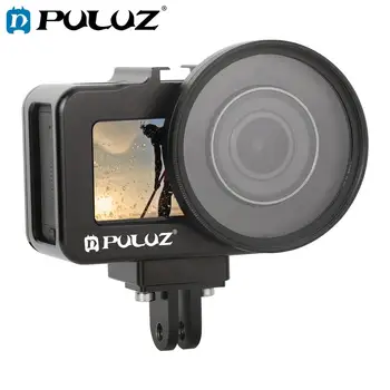 PULUZ Housing Shell CNC Aluminum Alloy Protective Cage Case with 52mm UV Lens for DJI Osmo Action Camera Accessories
PULUZ Housing Shell CNC Aluminum Alloy Protective Cage Case with 52mm UV Lens for DJI Osmo Action Camera Accessories