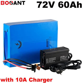 20S 20P 72v 60ah rechargeable lithium battery 72v 5000w electric bike scooter battery for Samsung 30B 18650 +10A Charger
20S 20P 72v 60ah rechargeable lithium battery 72v 5000w electric bike scooter battery for Samsung 30B 18650 +10A Charger