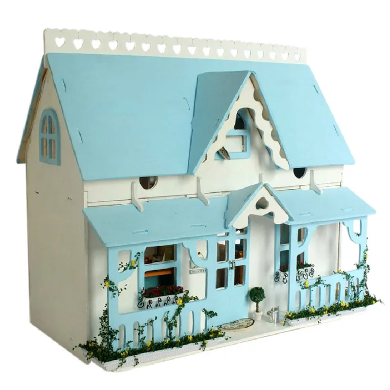 DIY Doll House Miniature Romantic DollHouse With Furniture Wooden Handmade Model Toys Gift Home Of Rocky X009 #E
DIY Doll House Miniature Romantic DollHouse With Furniture Wooden Handmade Model Toys Gift Home Of Rocky X009 #E