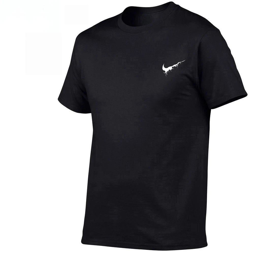 2019 New Print cotton T Shirt Mens Black And White 100% cotton T-shirts Summer Fashion Tee Boy Short sleeve Tshirt Tops
2019 New Print cotton T Shirt Mens Black And White 100% cotton T-shirts Summer Fashion Tee Boy Short sleeve Tshirt Tops