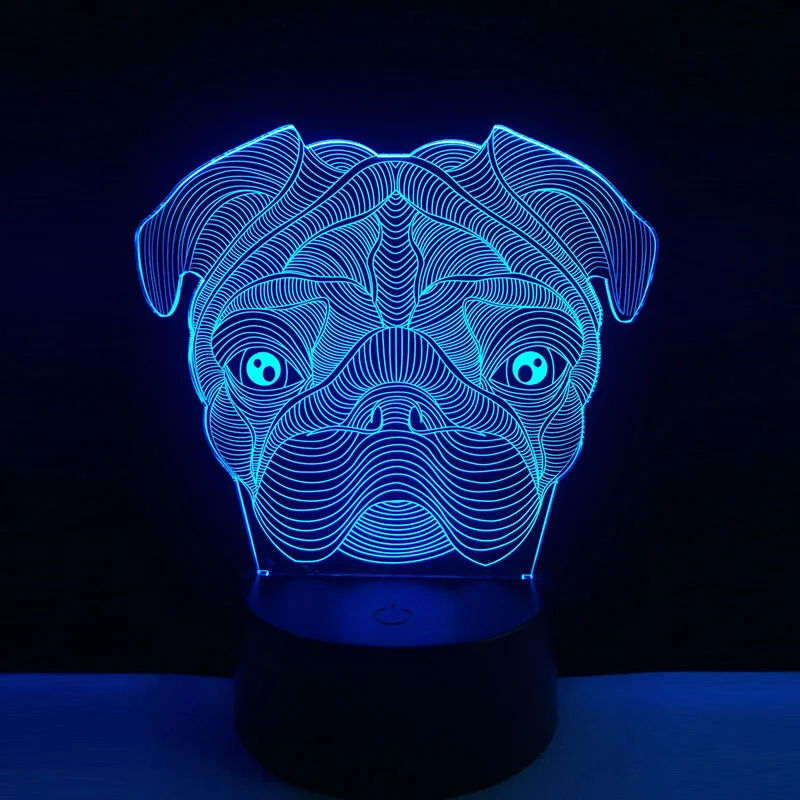 3D Cute Dog Goggy Shar Pei Dog Shape LED Lamp 3D Baby Night Light Novelty Bedroom Desk Table Home Deco for Kids Chirldren RC Toy
3D Cute Dog Goggy Shar Pei Dog Shape LED Lamp 3D Baby Night Light Novelty Bedroom Desk Table Home Deco for Kids Chirldren RC Toy