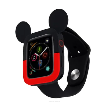 Silicone Band Case For Apple Watch 4 40mm 44mm case for iWatch Series 4 Rubber Cover Girl Kid men women gift Carton
Silicone Band Case For Apple Watch 4 40mm 44mm case for iWatch Series 4 Rubber Cover Girl Kid men women gift Carton