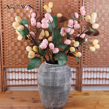 JAROWN Artificial Loquat Branch Simulation 14 Fruits Flower Branches Wedding Home Decorations Flores
JAROWN Artificial Loquat Branch Simulation 14 Fruits Flower Branches Wedding Home Decorations Flores