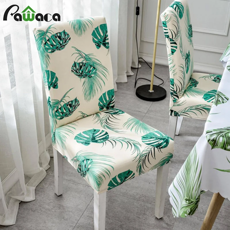 4pcs/set Leaf Pattern Chair Cover Stretch Elastic Spandex Removable Washable Slipcovers Kitchen Home Room Dining Chair Protector
4pcs/set Leaf Pattern Chair Cover Stretch Elastic Spandex Removable Washable Slipcovers Kitchen Home Room Dining Chair Protector