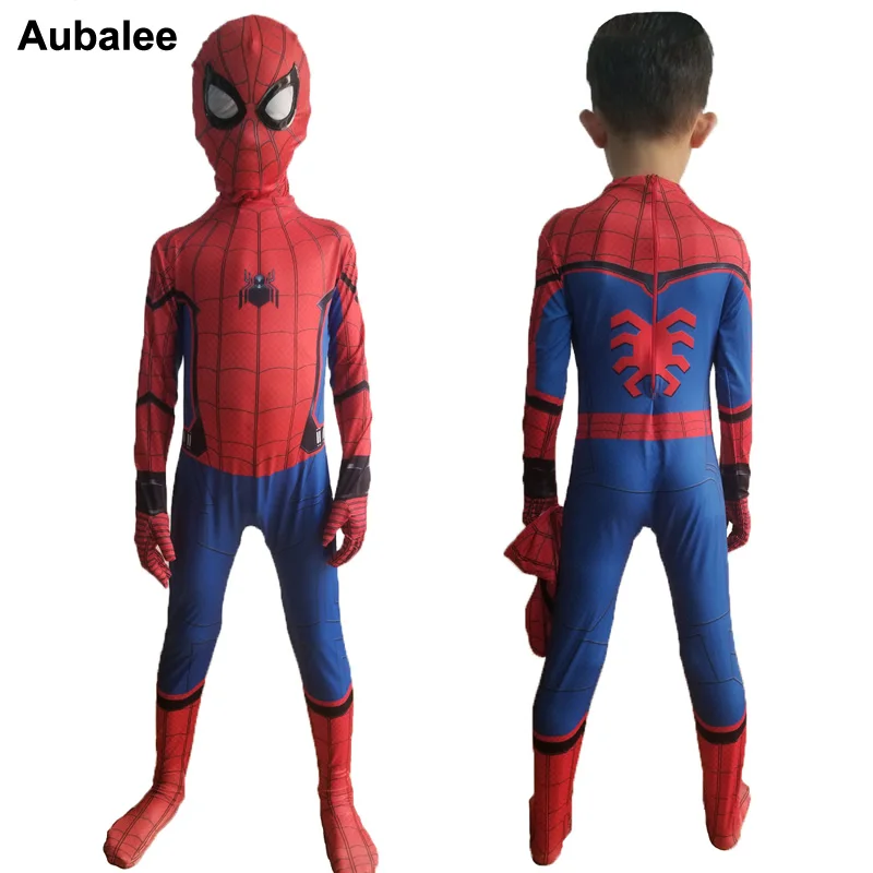 Kids Boy Adult Spiderman Homecoming Cosplay Costume Child Superhero Zentai Suit iron Spider-Man Halloween Party Christmas Outfit
Kids Boy Adult Spiderman Homecoming Cosplay Costume Child Superhero Zentai Suit iron Spider-Man Halloween Party Christmas Outfit