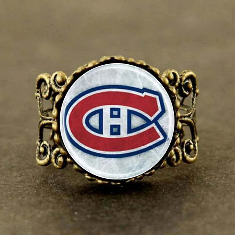 Montreal Canadiens Vintage Hockey Logo glass Ring cat personality Art picture women men jewelry
Montreal Canadiens Vintage Hockey Logo glass Ring cat personality Art picture women men jewelry