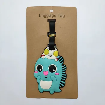 Cartoon Animal Travel Accessories Luggage Tag PVC Silica Gel Baggage Name Label Holder Creative Gifts Suitcase Boarding Tags
Cartoon Animal Travel Accessories Luggage Tag PVC Silica Gel Baggage Name Label Holder Creative Gifts Suitcase Boarding Tags