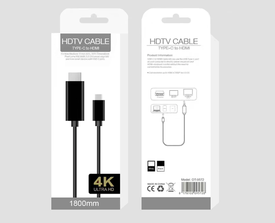 USB C HDMI Cable USB Type C to HDMI Adapter 11