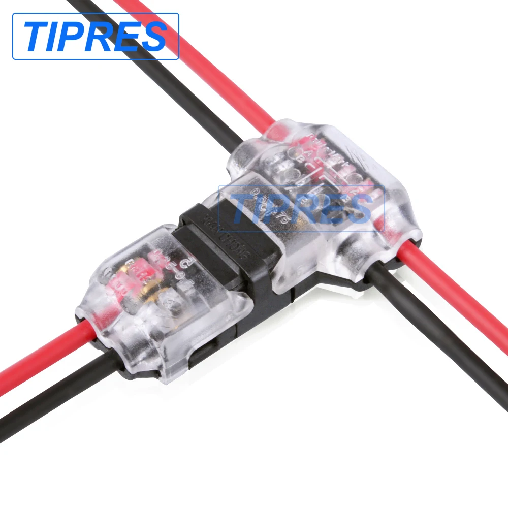 5pcs 2 Pin 2 Way dc/ac 300v 10a Universal Compact Wire Wiring Connector T SHAPE Conductor Terminal Block With Lever AWG 18-24
5pcs 2 Pin 2 Way dc/ac 300v 10a Universal Compact Wire Wiring Connector T SHAPE Conductor Terminal Block With Lever AWG 18-24