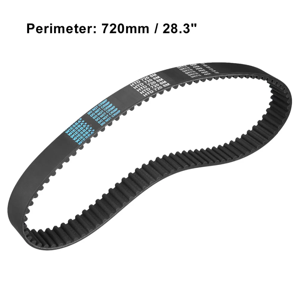 Uxcell 25mm Width 720mm 330mm 572mm Rubber Timing Belt Synchronous Closed Loop Belt Timing Pulley Tools 3 Sizes
Uxcell 25mm Width 720mm 330mm 572mm Rubber Timing Belt Synchronous Closed Loop Belt Timing Pulley Tools 3 Sizes