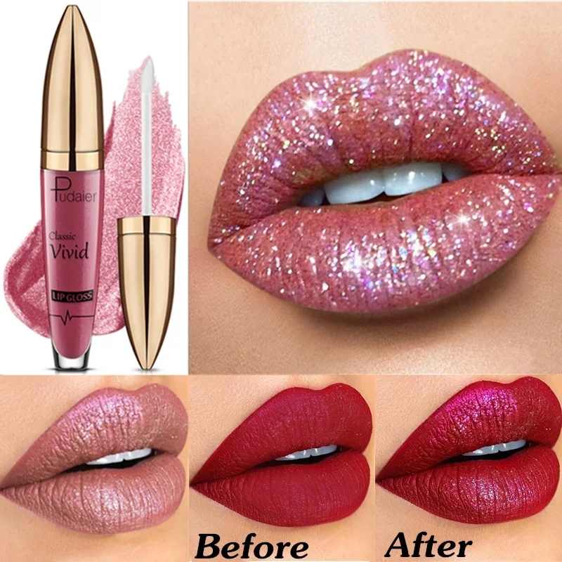 Sexy Colors Diamond Shine Liquid Lipstick Metallic Lip Gloss Long Lasting Waterproof Glitter Lipgloss Lip Paint Pigment
Sexy Colors Diamond Shine Liquid Lipstick Metallic Lip Gloss Long Lasting Waterproof Glitter Lipgloss Lip Paint Pigment