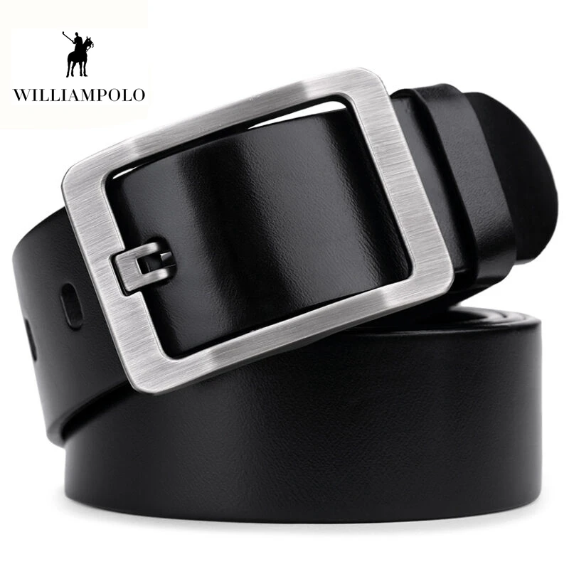 Williampolo 2019 High Quality Genuine Leather Men Fashion Belt 100% Cowhide Leather Belets Casual Pin Buckle Wasitband PL019P
Williampolo 2019 High Quality Genuine Leather Men Fashion Belt 100% Cowhide Leather Belets Casual Pin Buckle Wasitband PL019P