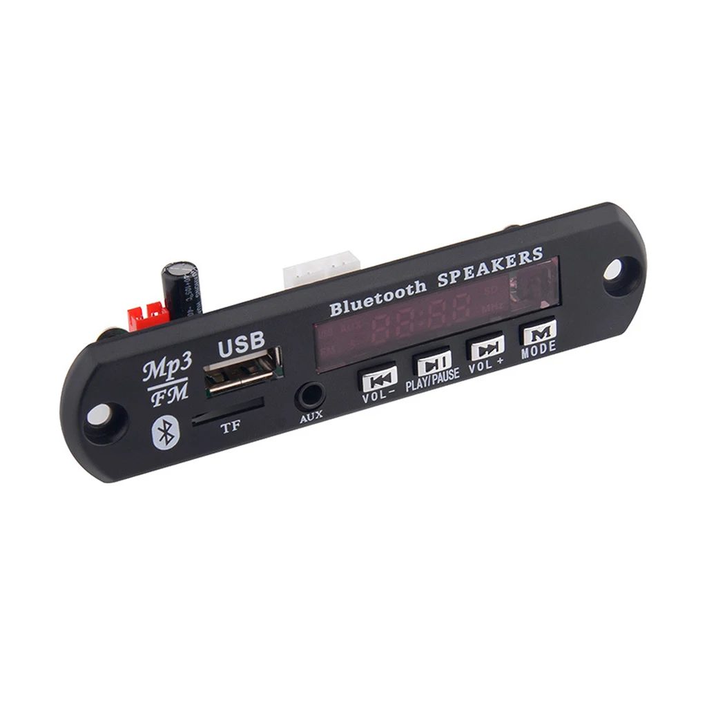 Bluetooth Amplifier Board 15Wx2 MP3 Decoder Board Bluetooth 5.0 Receiver WAV APE FLAC Audio Decoding USB TF FM AUX
Bluetooth Amplifier Board 15Wx2 MP3 Decoder Board Bluetooth 5.0 Receiver WAV APE FLAC Audio Decoding USB TF FM AUX