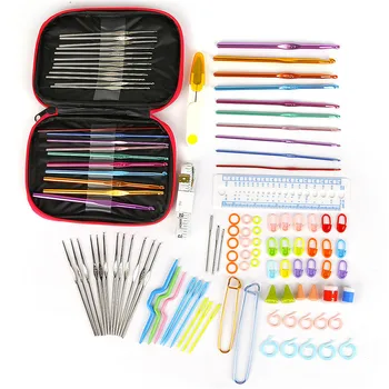 1set Crochet Hooks Set Aluminum Knitting Needles Yarn Craft Kit Knitting Accessories with Pink Case For Women Gift
1set Crochet Hooks Set Aluminum Knitting Needles Yarn Craft Kit Knitting Accessories with Pink Case For Women Gift