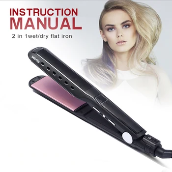 LED Display Hair Straightener Remove Static Electricity Straightening Curling Iron Fast Heating Ceramic Plate Styling Tool 2019
LED Display Hair Straightener Remove Static Electricity Straightening Curling Iron Fast Heating Ceramic Plate Styling Tool 2019