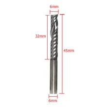 5pcs Tungsten Carbide End Mills Single Flute CNC Milling Router Bits 6mmx32mm Straight Shank Router Bits Set
5pcs Tungsten Carbide End Mills Single Flute CNC Milling Router Bits 6mmx32mm Straight Shank Router Bits Set