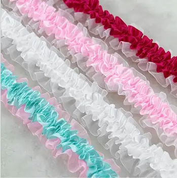 10Yards High Quality Yellow Pink Elastic Ruffled Lace Trim Pleat Stretched Lace Bed Doll Clothes Baby Hair Band DIY Accessories
10Yards High Quality Yellow Pink Elastic Ruffled Lace Trim Pleat Stretched Lace Bed Doll Clothes Baby Hair Band DIY Accessories